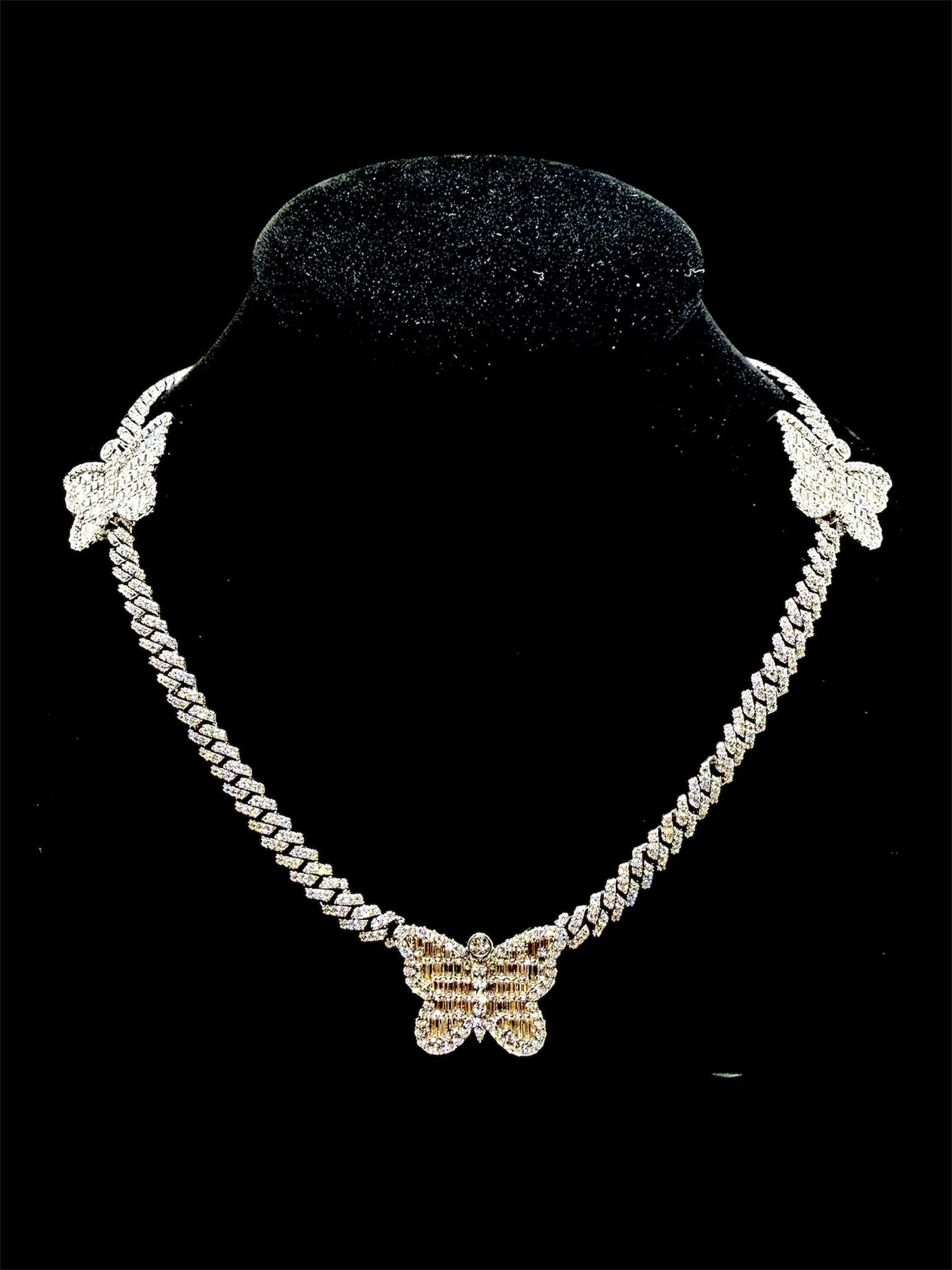 Fancy Butterfly Cuban Link