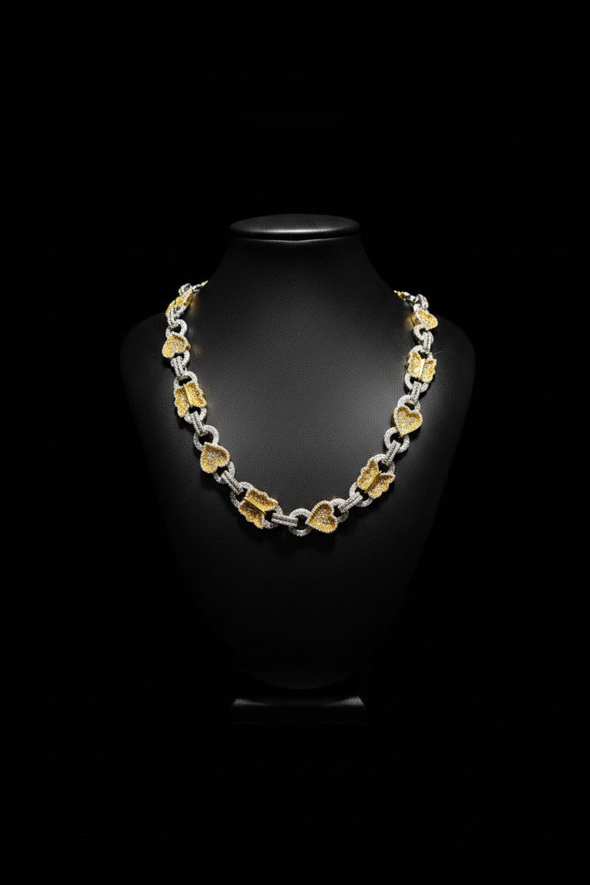Cute heart fancy necklace