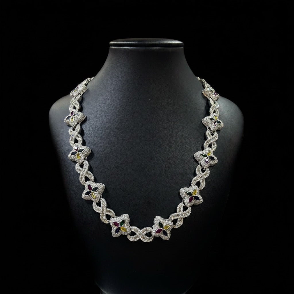 Necklace moissanite