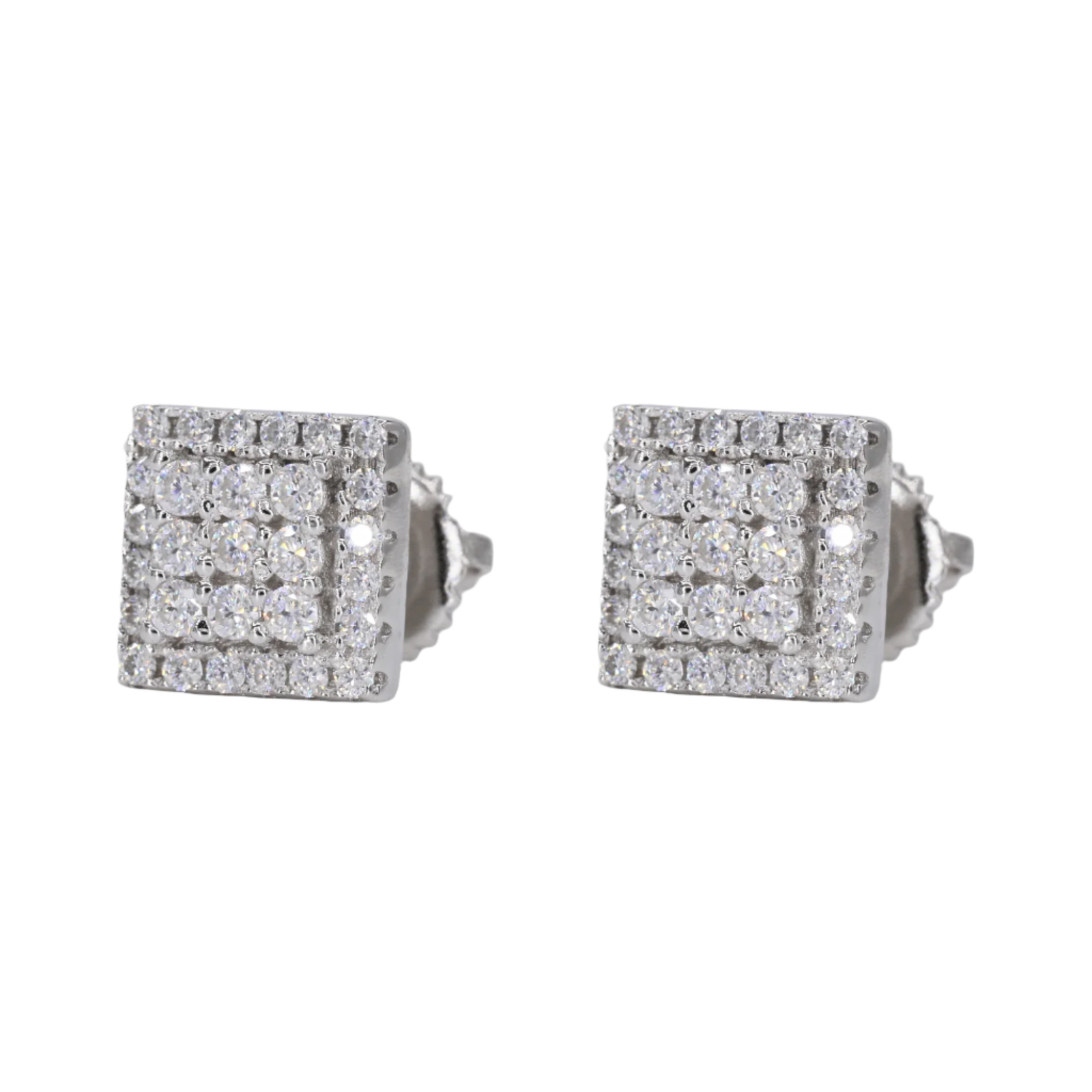 Step VVS Moissanite Daimond Earrings