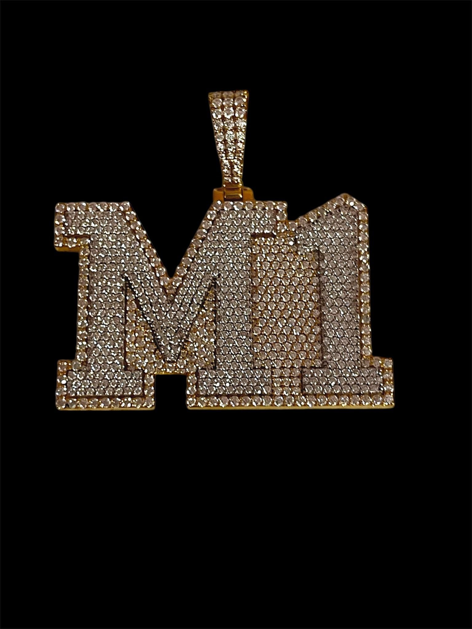 Custom 2 letter name plate