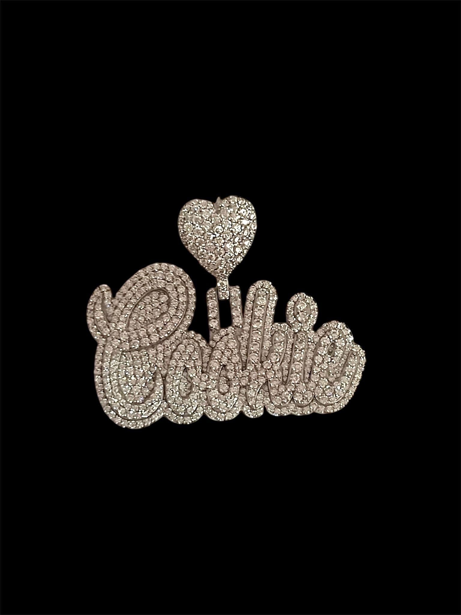 Double plated name plate