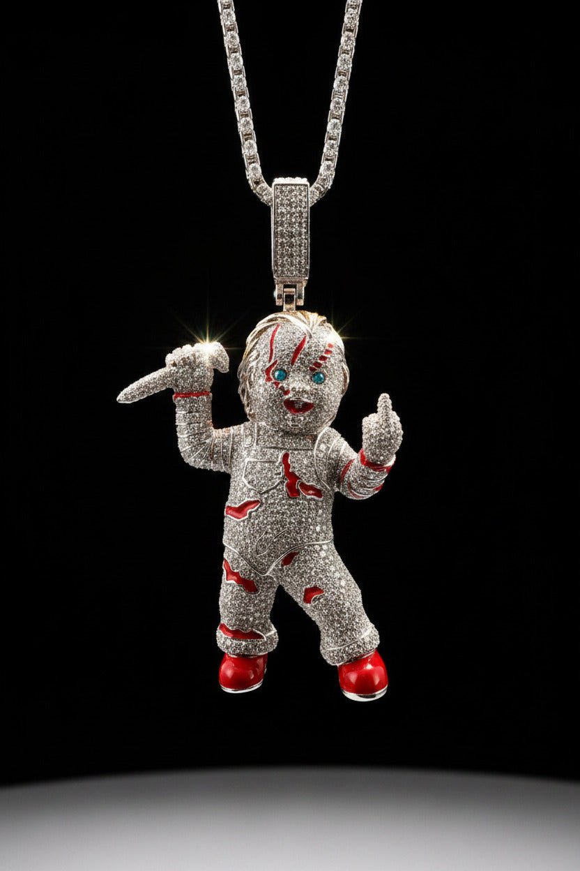 TabbyIced 3D Chucky Doll Pendant