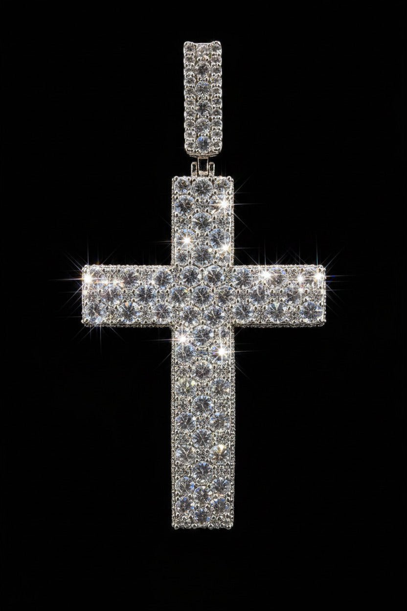 TabbyIced Classic Cross Pendant